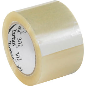 302 Carton Sealing Tape, 3" x 110 Yds., 1.6 Mil, Clear