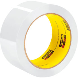 Carton Sealing Tape, 2" x 55 Yds., 2.5 Mil, White