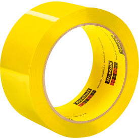 Carton Sealing Tape, 2" x 55 Yds., 2.5 Mil, Yellow