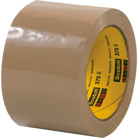 Carton Sealing Tape, 3" x 55 Yds., 3.1 Mil, Tan
