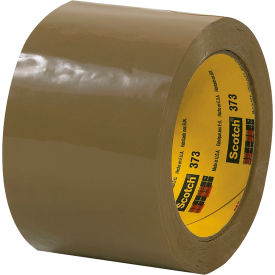 373 Carton Sealing Tape, 3" x 110 Yds., 2.5 Mil, Tan