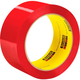Carton Sealing Tape, 2" x 55 Yds., 2.5 Mil, Red