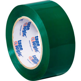 Colored Carton Sealing Tape, 2" x 110 Yds., 2.2 Mil, Green