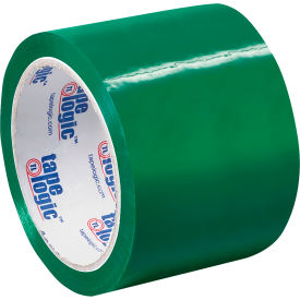 Colored Carton Sealing Tape, 3" x 55 Yds., 2.2 Mil, Green