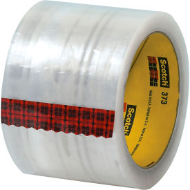 373 Carton Sealing Tape, 3" x 55 Yds., 2.5 Mil, Clear