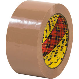 375 Carton Sealing Tape, 2" x 55 Yds., 3.1 Mil, Tan