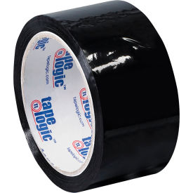 Colored Carton Sealing Tape, 2" x 55 Yds., 2.2 Mil, Black