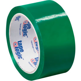Colored Carton Sealing Tape, 2" x 55 Yds., 2.2 Mil, Green