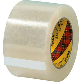 313 Carton Sealing Tape, 3" x 55 Yds., 2.5 Mil, Clear