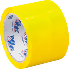 Colored Carton Sealing Tape, 3" x 55 Yds., 2.2 Mil, Yellow