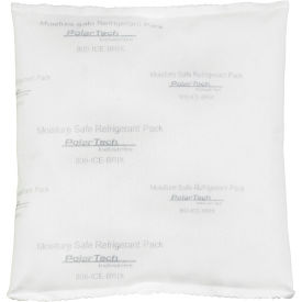 Tech Pack Moisture Safe Cold Packs, 16 oz., 6-1/4"L x 6"W x 1"H, White, 36/Pack