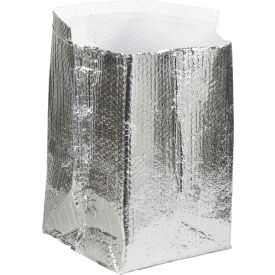 Cool Shield Insulated Box Liners, 12"L x 12"W x 12"H, Silver, 25/Pack