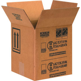 Haz Mat Boxes For 1 Gallon Paint Can, 8-1/2"L x 8-1/2"W x 9-5/16"H, Kraft