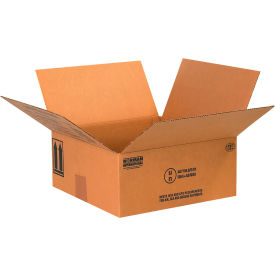 Haz Mat Boxes For Four 1 Qt. Paint Cans, 10-1/4"Lx10-1/4"Wx6-3/16"H, Kraft
