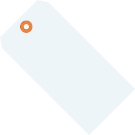 Shipping Tag, #12, 8"L x 4"W, White, 500/Pack