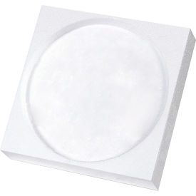 Haz Mat Foam Inserts For 1 Quart Paint Can, 5"L x 5"W x 1-1/4"H, White, 100/Pack