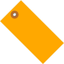 Tyvek Shipping Tag, 4-1/4"L x 2-1/8"W, Orange, 100/Pack