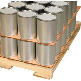 Double Wall Corrugated Sheets, 60"L x 48"W, Kraft, 5/Pack