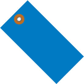 Tyvek Shipping Tag, 4-1/4"L x 2-1/8"W, Blue, 100/Pack