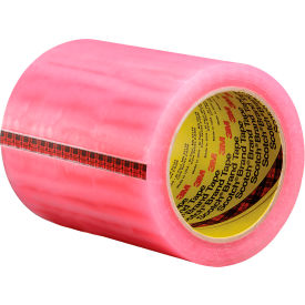 Label Protection Tape, 5" x 72 Yds., 2.5 Mil, Pink