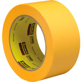 Flatback Tape, 2" x 60 Yds., 3.3 Mil, Gold