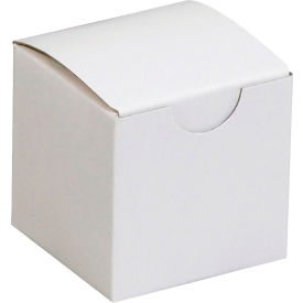 Gift Boxes, 2"L x 2"W x 2"H, White, 200/Pack