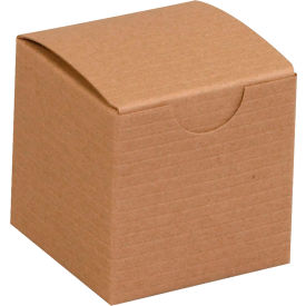 Gift Boxes, 2"L x 2"W x 2"H, Kraft, 200/Pack