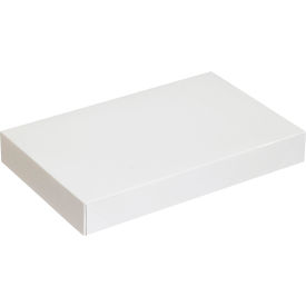 Apparel Boxes, 15"L x 9-1/2"W x 2"H, White, 100/Pack