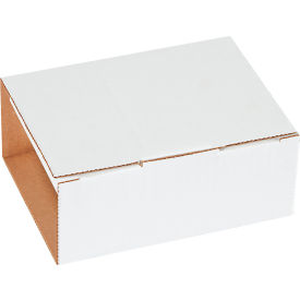 Corrugated CD Mailers, 5-5/8"L x 5"W x 2-9/16"H, White