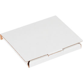 Corrugated CD Mailers, 5-5/8"L x 5"W x 7/16"H, White