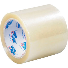 Acrylic Carton Sealing Tape, 4" x 72 Yds., 2 Mil, Clear
