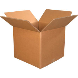Heavy Duty Double Wall Corrugated Boxes, 18"L x 18"W x 18"H, Kraft, 10/Pack