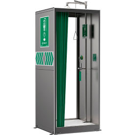AXION MSR Walk-Through Booth Combination Shower & Eye/Face Wash Station