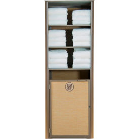 Sunset Single Unit Towel Valet, Cognac Fabric with Fusion Bronze Frame