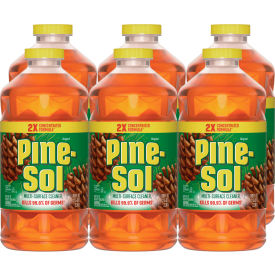 Multi-Surface Cleaner Disinfectant Concentrated, Pine Scent, 80 oz. Bottle, 6/Case