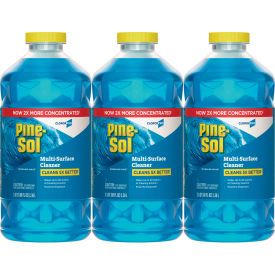 Multi-Surface Cleaner Concentrated, Sparkling Wave, 80 oz. Bottle, 3/Case