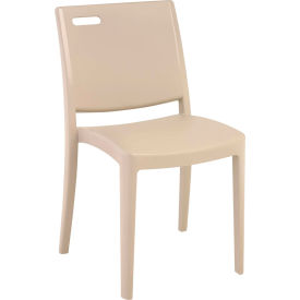 Metro Stackable Sidechair, Linen