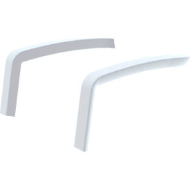 Optional Arms For Sunset Conversational Seating, Glacier White, Set of 2