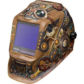 Viking 3350 Welding Helmet, 5 - 13 Shade, Steam Punk