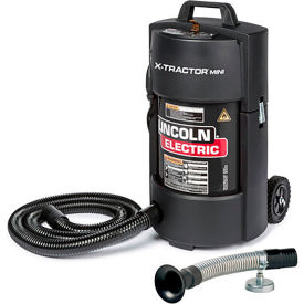 X-Tractor Mini Welding Fume Extractor w/ EN-20 Nozzle, 120V, 1Ph, 60Hz, Black
