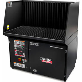 DownFlex Prism DownDraft Table, 208-230 V, 3 Ph, 60 Hz, Black