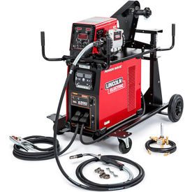 S500 Power Wave Advanced Process Welder & Power Feed 84 Ready-Pak, 550A, Red