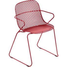 Ramatuelle 73 Stackable Armchair, Rouge Bossa Nova