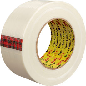 Filament Tape, 2" x 60 Yds., 6.6 Mil, Clear