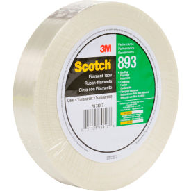Filament Tape, 1" x 60 Yds., 6 Mil, Clear