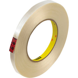 Filament Tape, 1/2" x 60 Yds., 8 Mil, Clear