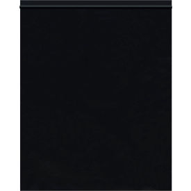 Reclosable Poly Bags, 10"W x 12"L, 2 Mil, Black, 1000/Pack