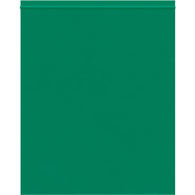 Reclosable Poly Bags, 10"W x 12"L, 2 Mil, Green, 1000/Pack