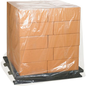 Pallet Covers, 72"W x 42"D x 54"H, 3 Mil, Clear, 50/Roll