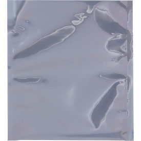 Unprinted Open End Static Shielding Bags, 8"W x 10"L, 2.8 Mil, Clear, 100PK